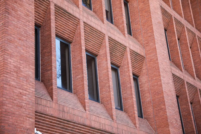 Restored Historic Brick Facade